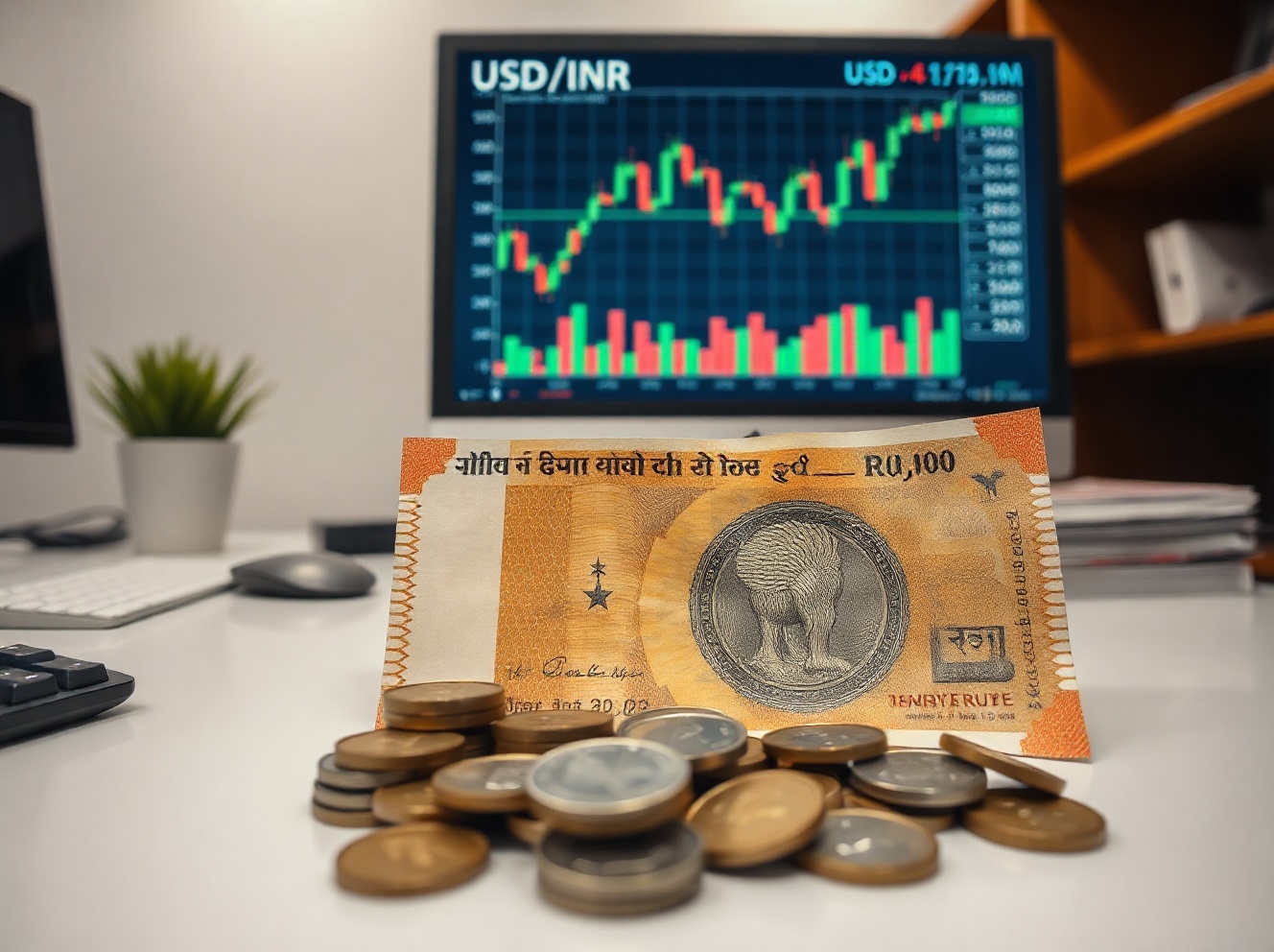 Indian Rupee Supported by Lower Oil Prices and Foreign Inflows, Says OCBC