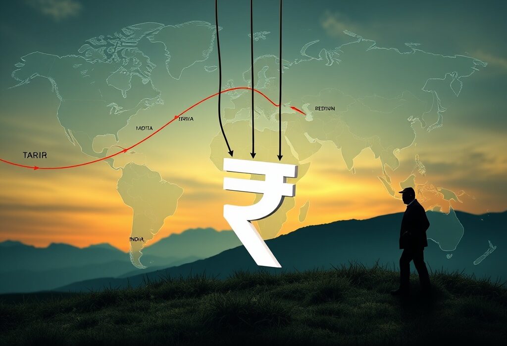 Indian Rupee's Alarming Plunge: Trump Tariff Threat Triggers Economic Fallout