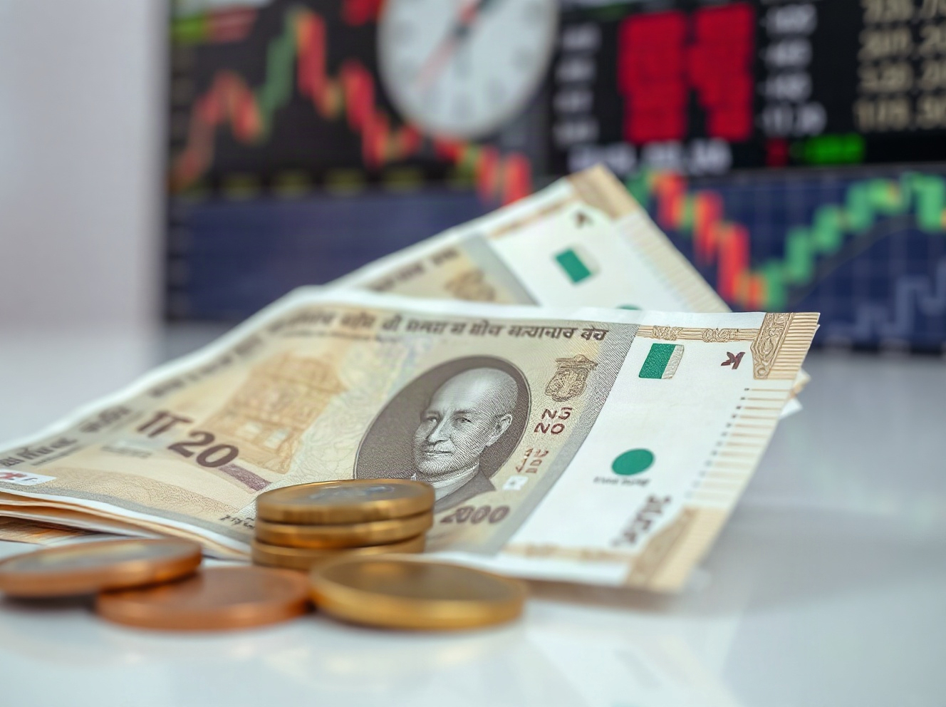 Indian Rupee Gains Ground Against US Dollar on RBI Intervention