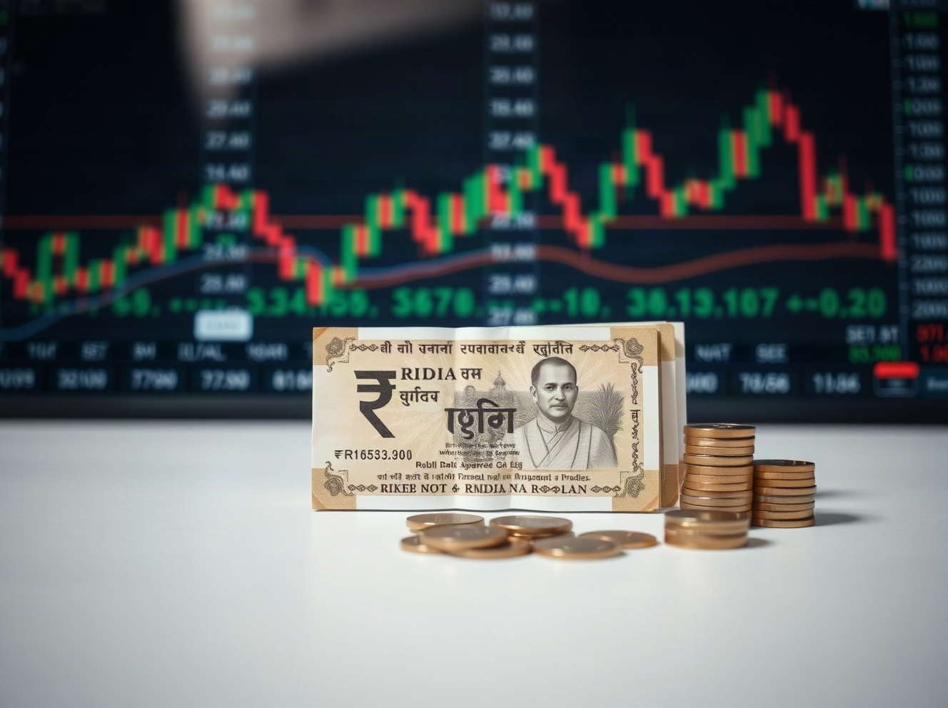 Indian Rupee Ticks Up on Possible RBI Intervention