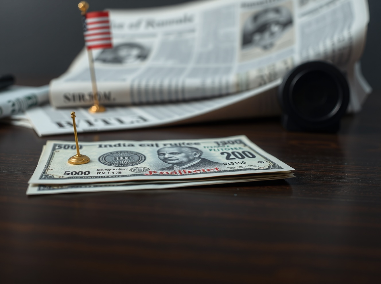 Indian Rupee Slips to Two-Week Low as US Treasury Yields Surge