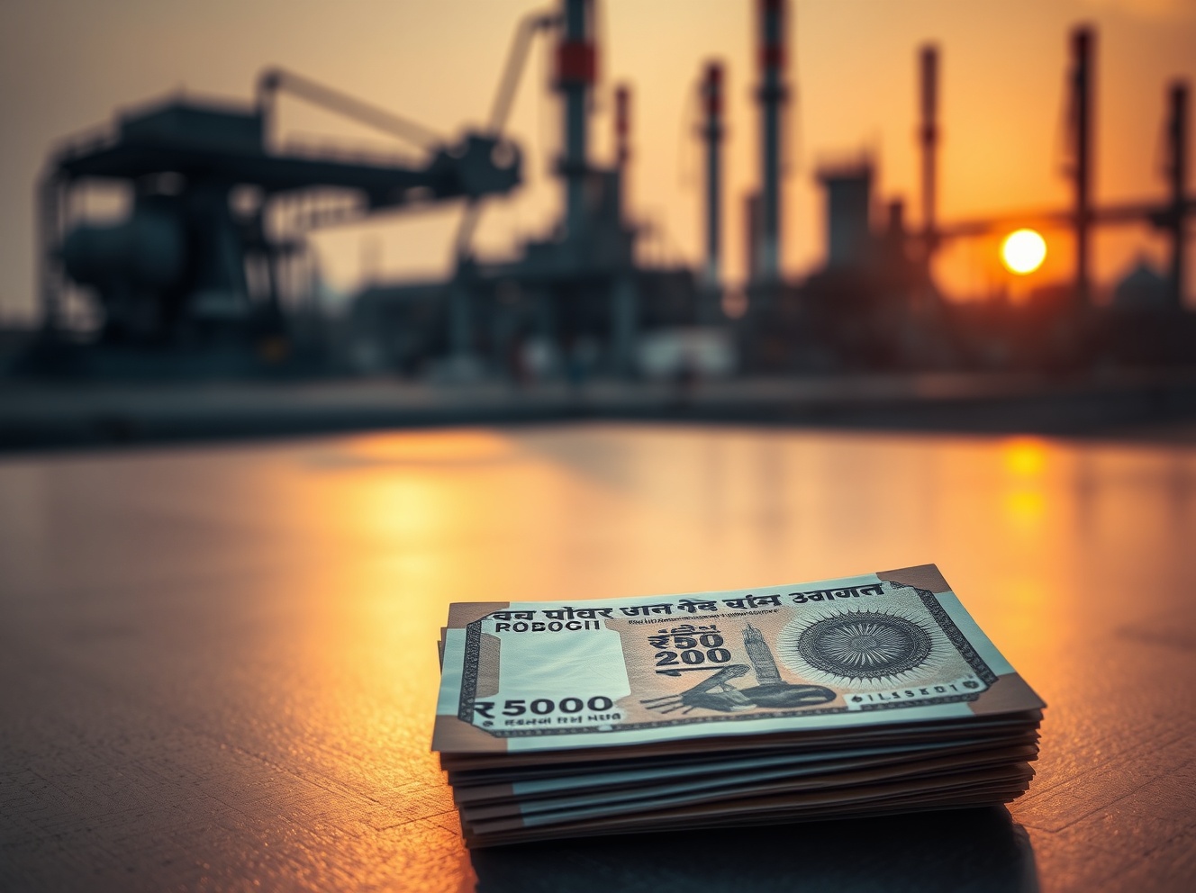 Indian Rupee Under Pressure as Elevated Oil Prices Strain the Economy