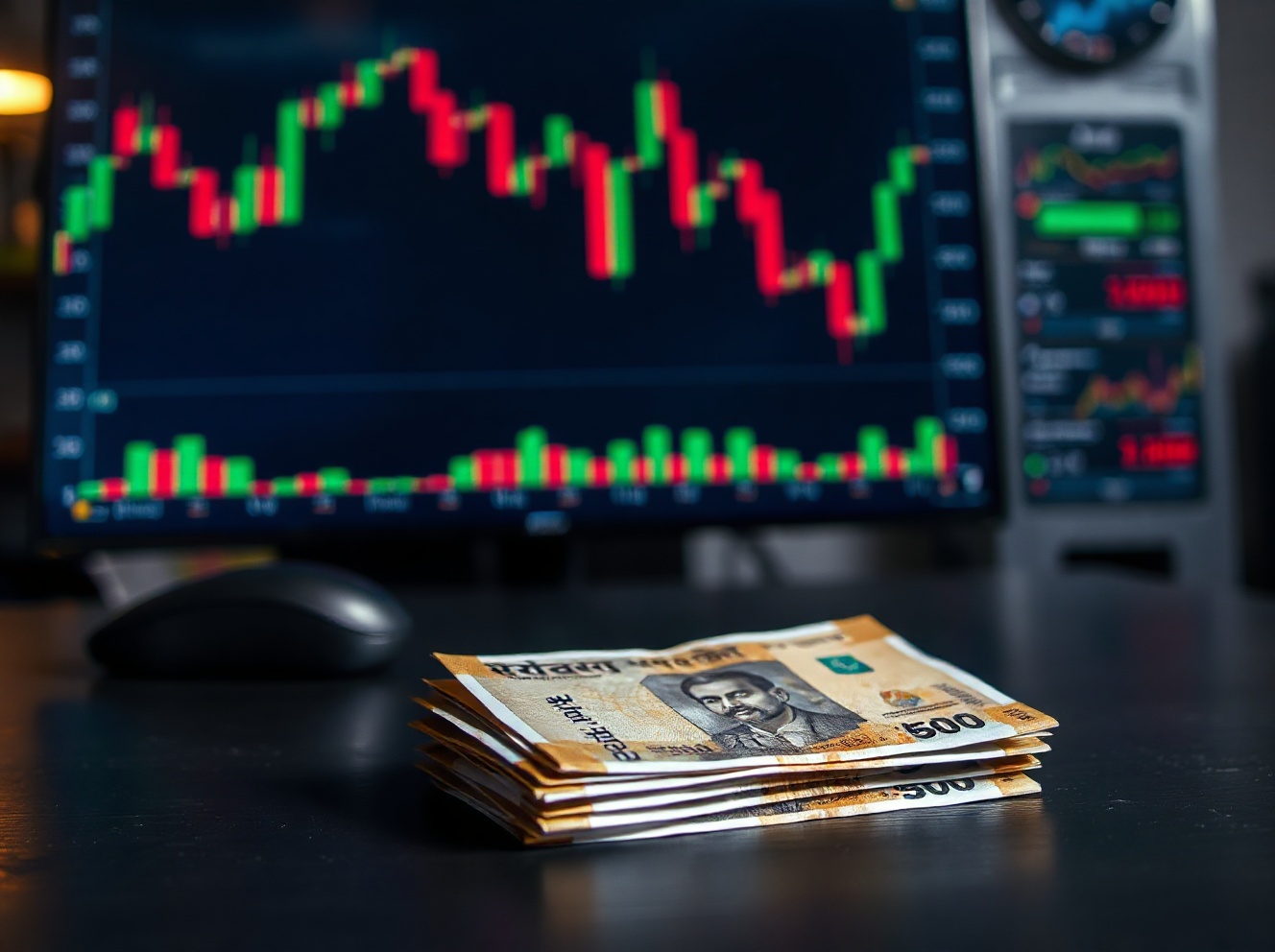 Indian Rupee Holds Steady as Firm US Dollar, Lower Oil Prices Create Balancing Act