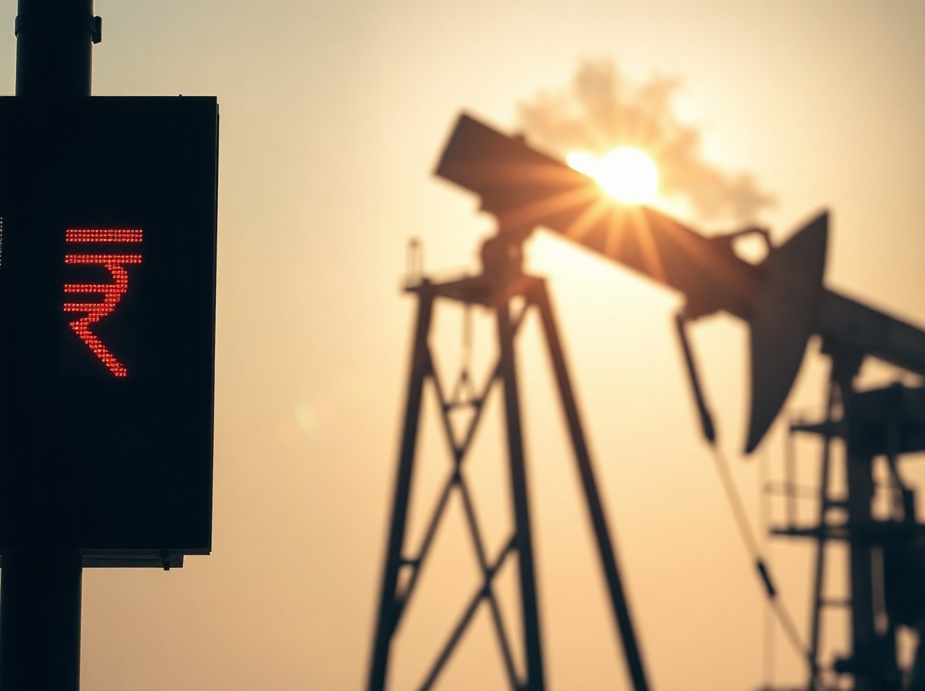 Indian Rupee Slides as US-Iran Stalemate Pushes Oil Prices Higher