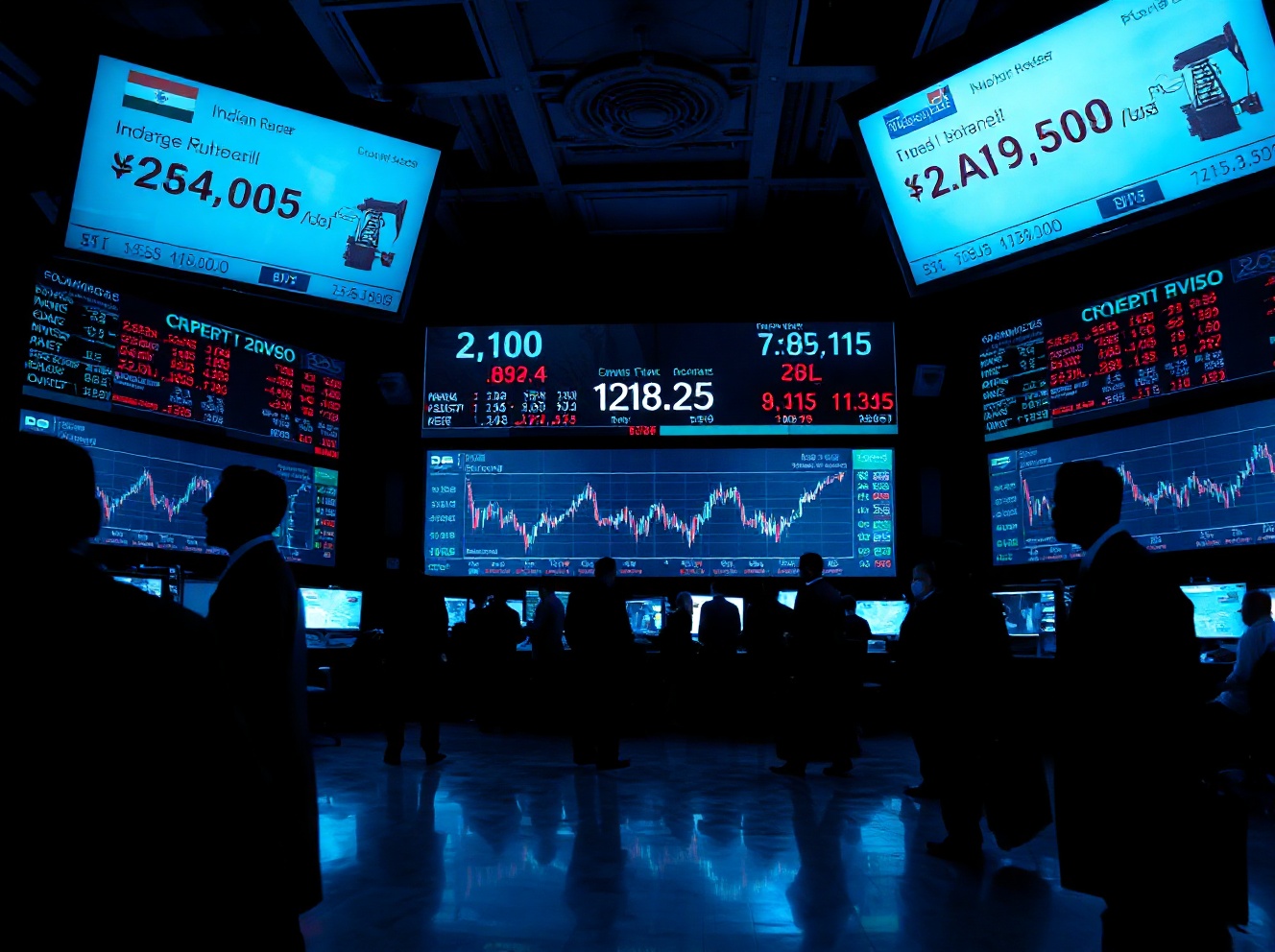 Indian Rupee Slides as Renewed US-Iran Tensions Fuel Oil Price Surge