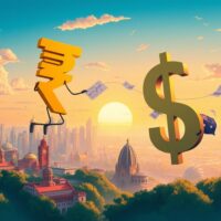 Indian rupee and Australian dollar currency movements following US trade agreement and RBA policy decision