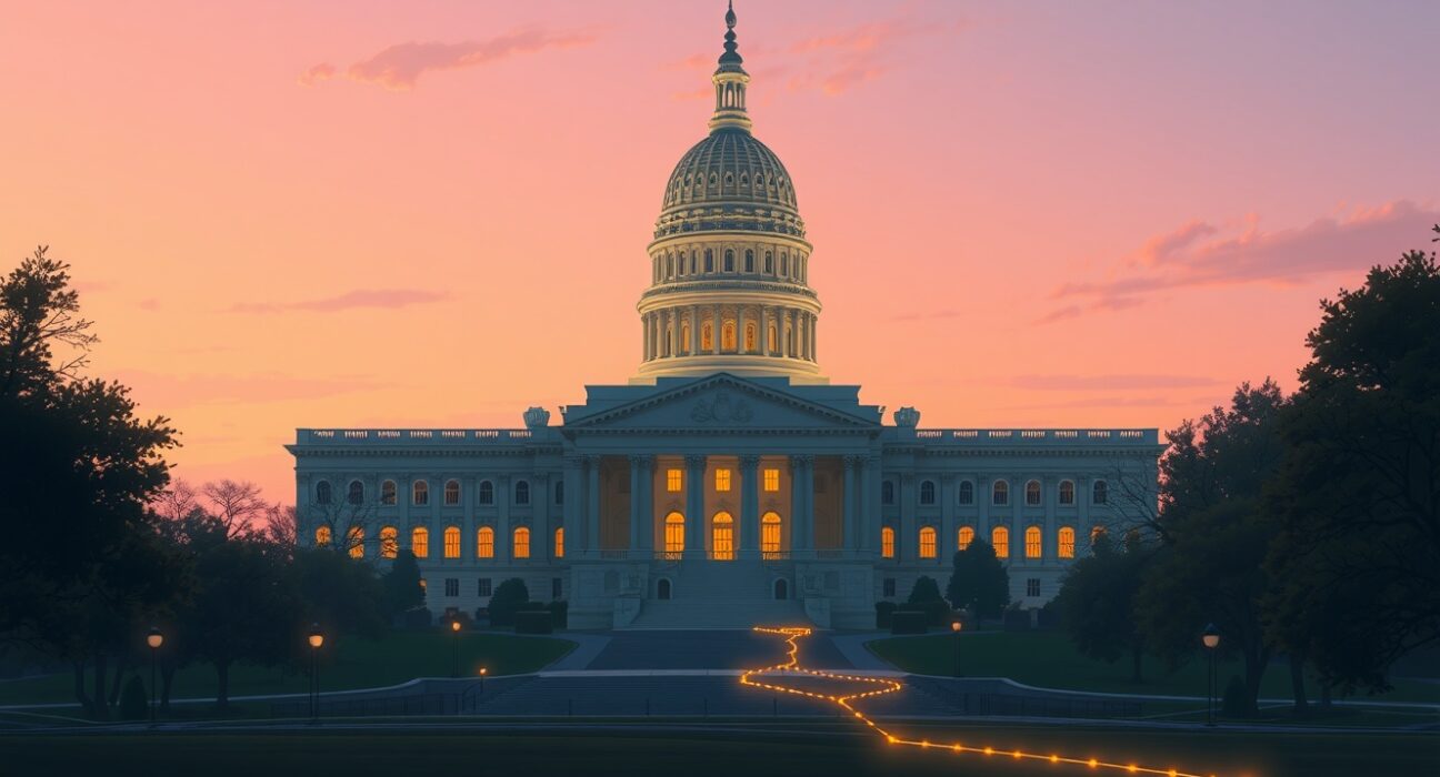 Indiana governor signs Bill 1042 allowing public pension funds to invest in cryptocurrency assets like Bitcoin.