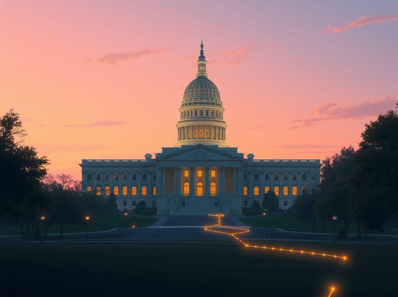 Indiana governor signs Bill 1042 allowing public pension funds to invest in cryptocurrency assets like Bitcoin.