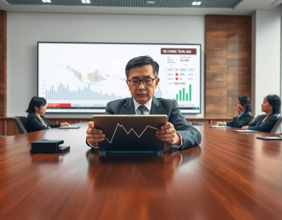 Bank Indonesia officials analyzing economic data as rising oil prices threaten monetary policy easing plans.