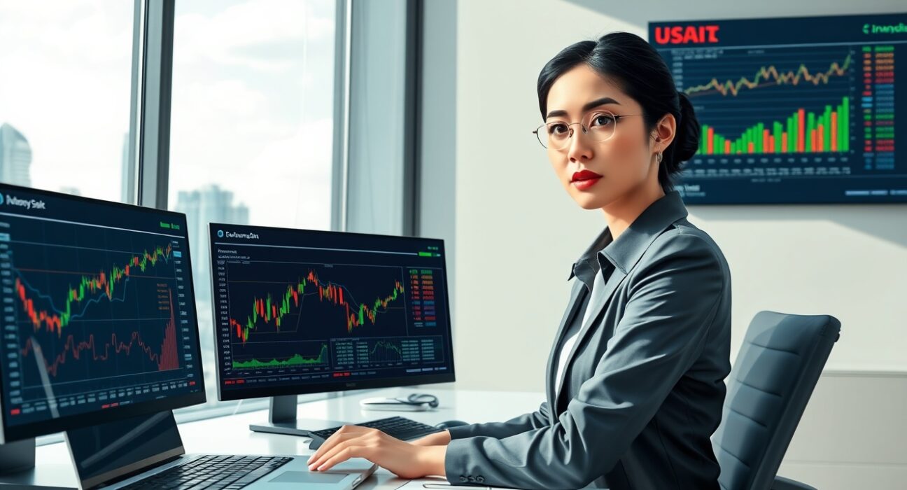 Financial analyst reviews Indonesia economic data showing rating outlook risks and market impacts for 2025.