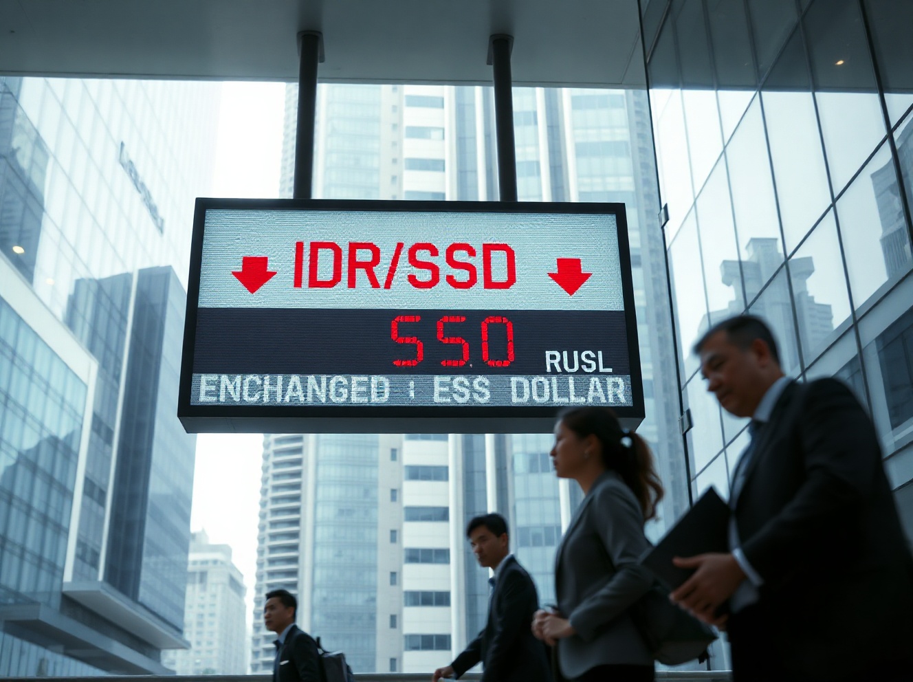 Indonesian Rupiah Edges Lower as Market Awaits Retail Sales Data