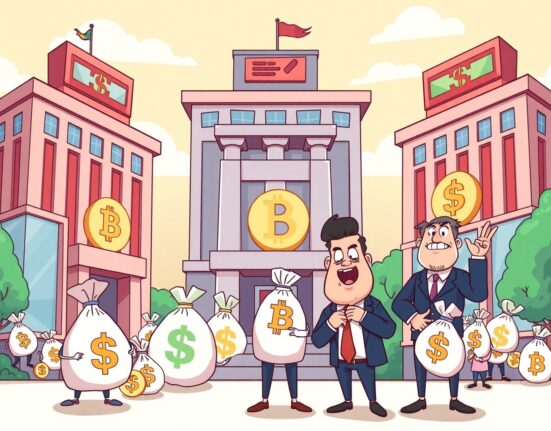 Institutional Bitcoin buying during market dip showing confident investment strategy