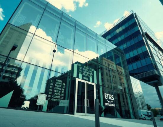 Modern corporate office building representing institutional investment in Strategy (MSTR)