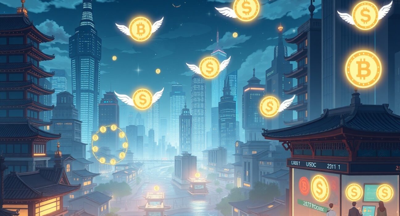 Interactive Brokers integrates USDC stablecoin for 24/7 account funding, bridging traditional finance and cryptocurrency.