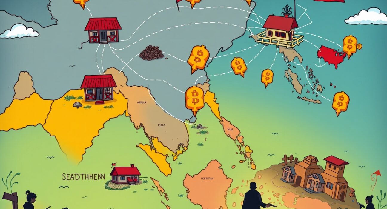 Interpol designated crypto-based scam compounds as transnational criminal networks operating across borders