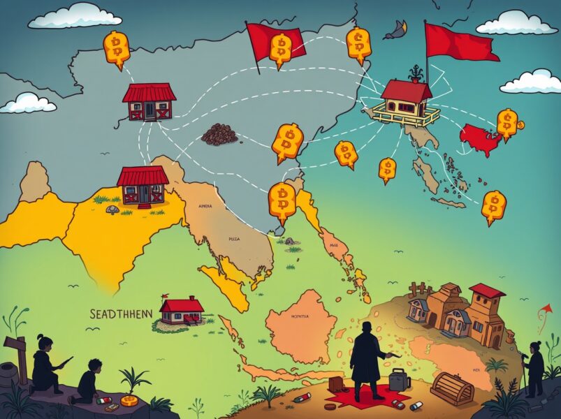 Interpol designated crypto-based scam compounds as transnational criminal networks operating across borders