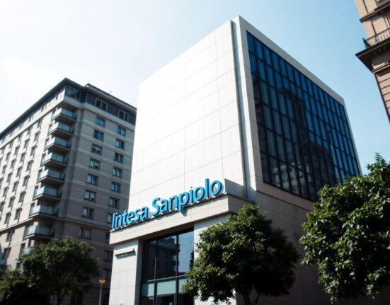 Intesa Sanpaolo headquarters in Turin, Italy, reflecting institutional investment decisions