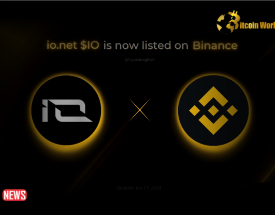 New Binance listing IO token surges +48% in the last 24 hours