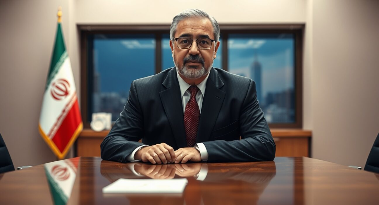 Iranian Foreign Minister Araghchi in diplomatic talks about ending conflict with the United States.