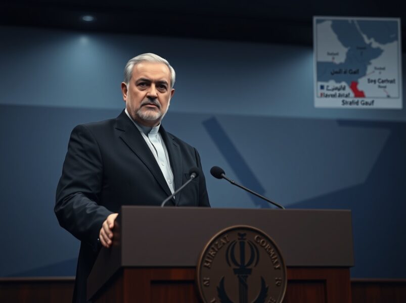 Iran’s Azizi Issues Stark Warning: US Interference in Hormuz Violates Ceasefire
