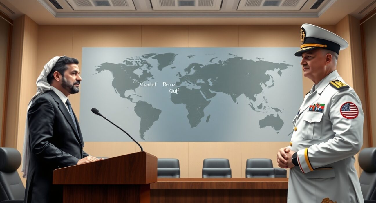 Diplomatic confrontation between Iran and US over naval blockade and ceasefire violation accusations