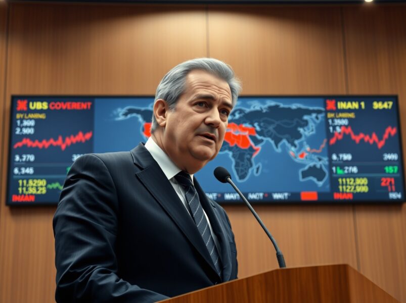 Iran Conflict Market Optimism: UBS CEO Issues Stark Warning on Overconfidence