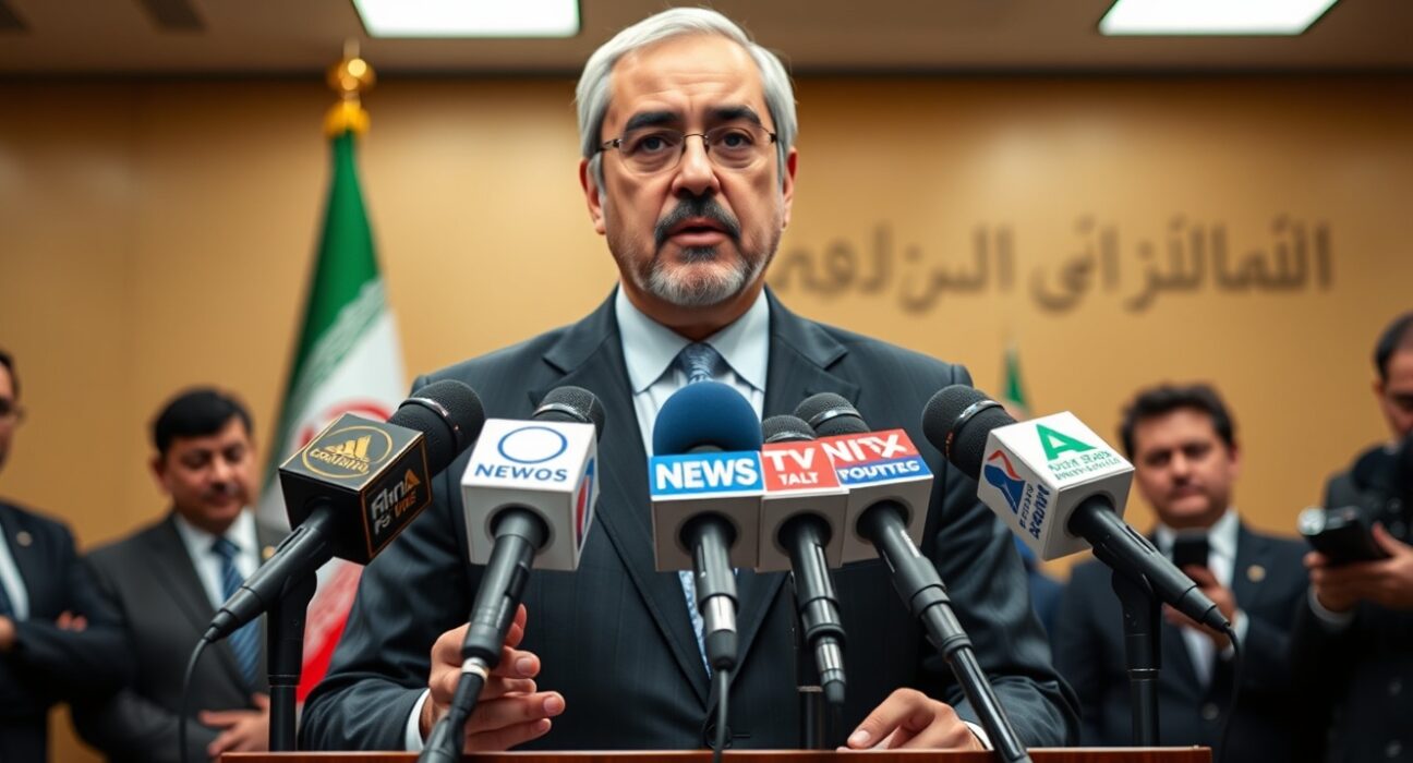 Iranian Foreign Minister Hossein Amir-Abdollahian denies communication with US envoy Witkoff during Tehran press conference