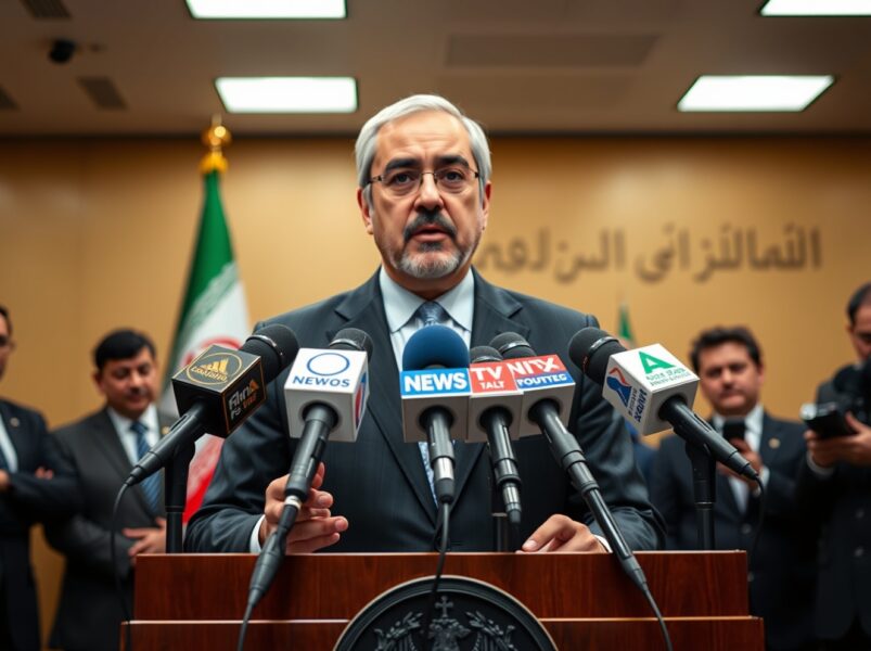 Iranian Foreign Minister Hossein Amir-Abdollahian denies communication with US envoy Witkoff during Tehran press conference