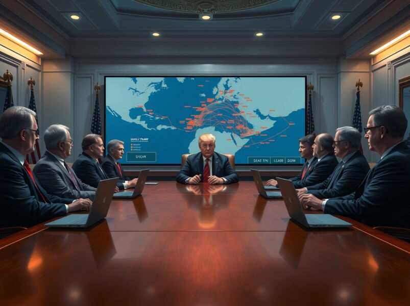 Iran Hormuz Strait Proposal: Donald Trump Engages Top Aides in Critical Geopolitical Talks