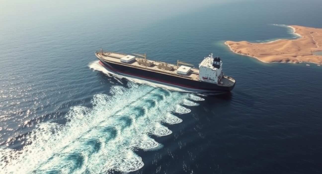 Strategic importance of Strait of Hormuz for Iran's IRGC oil export blockade threat