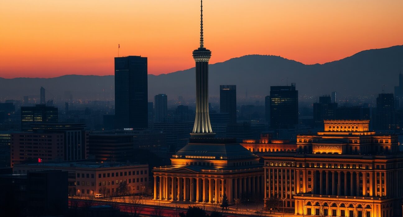 Tehran cityscape representing Iran leadership transition delay amid security concerns