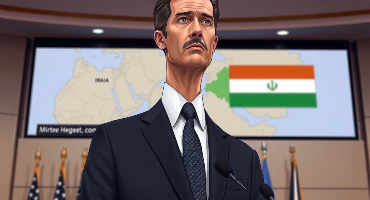 US Secretary of War Pete Hegseth warns of Iran's strategic military miscalculation in the Middle East.