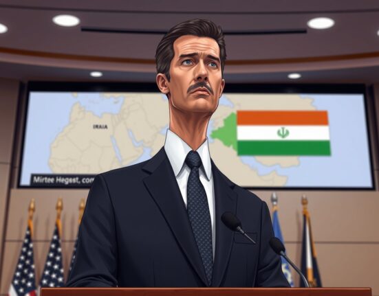 US Secretary of War Pete Hegseth warns of Iran's strategic military miscalculation in the Middle East.