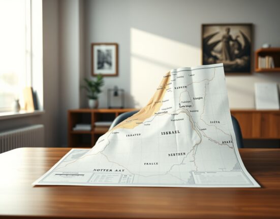 Map analysis of Iran's missile attack on northern Israel showing regional conflict zones