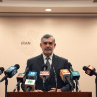 Iranian official announces new foreign policy doctrine regarding neighboring countries at press