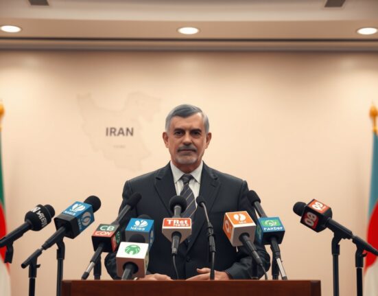 Iranian official announces new foreign policy doctrine regarding neighboring countries at press conference