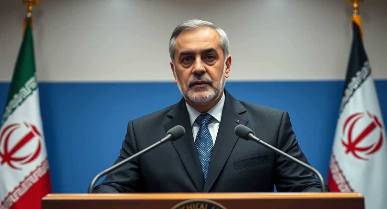 Iranian Foreign Ministry spokesman Nasser Kanaani addresses media about US diplomatic relations.