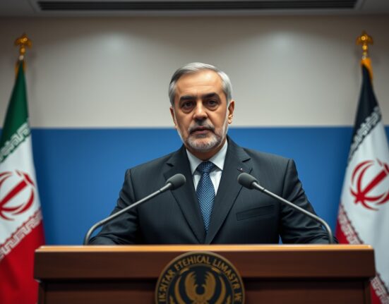 Iranian Foreign Ministry spokesman Nasser Kanaani addresses media about US diplomatic relations.