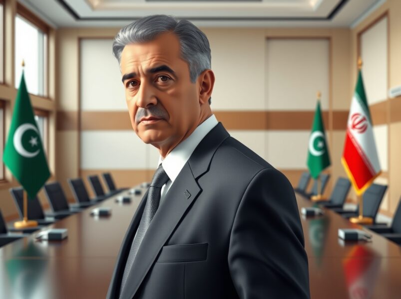 Senior Iranian official considers attending diplomatic talks in Pakistan regarding US pressure policy.