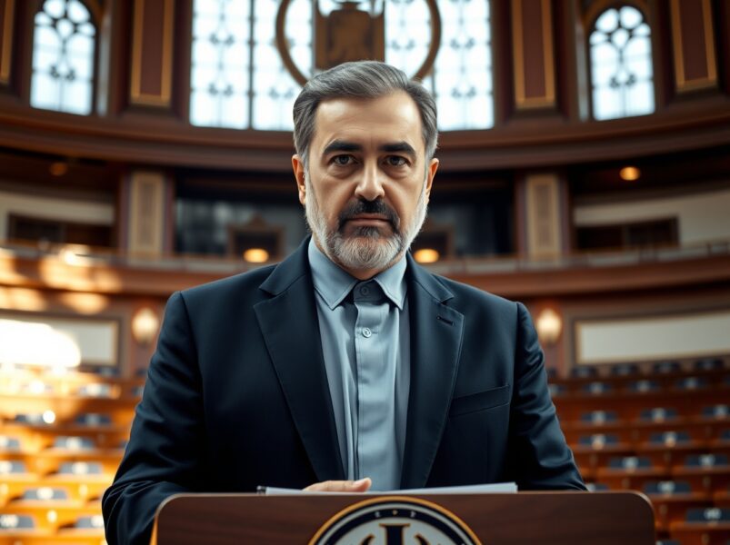 Defiant Stance: Iranian Parliament Speaker Rejects Ceasefire, Vows Decisive Blow Against Israel