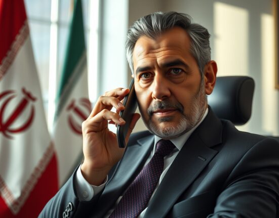 Iranian Foreign Minister Abbas Araghchi discussing permanent war resolution demands in diplomatic setting