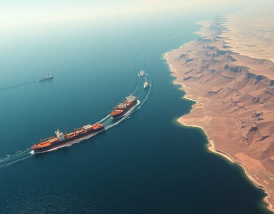 Strategic importance of the Strait of Hormuz for global oil shipping and regional security.