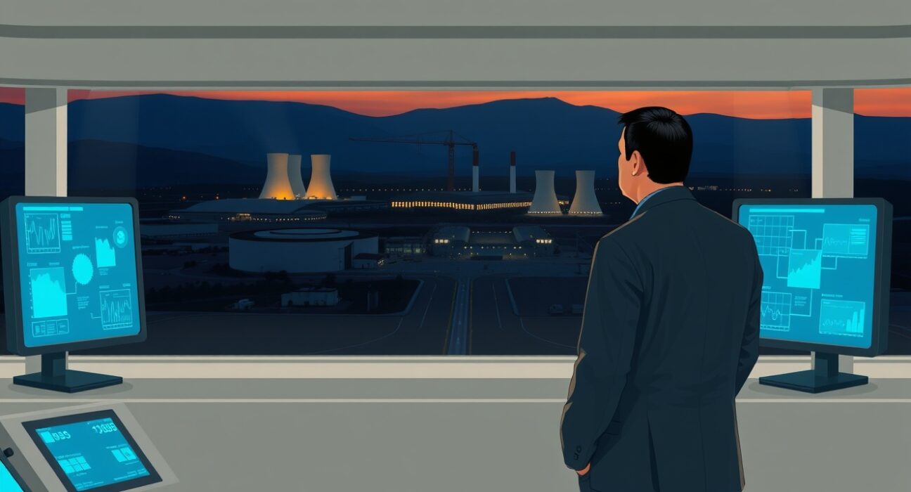 Iran nuclear facility control room as Tehran considers uranium enrichment policy shift