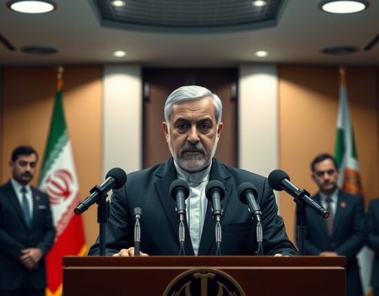 Iranian Foreign Ministry spokesperson addressing ceasefire violation accusations against the United States