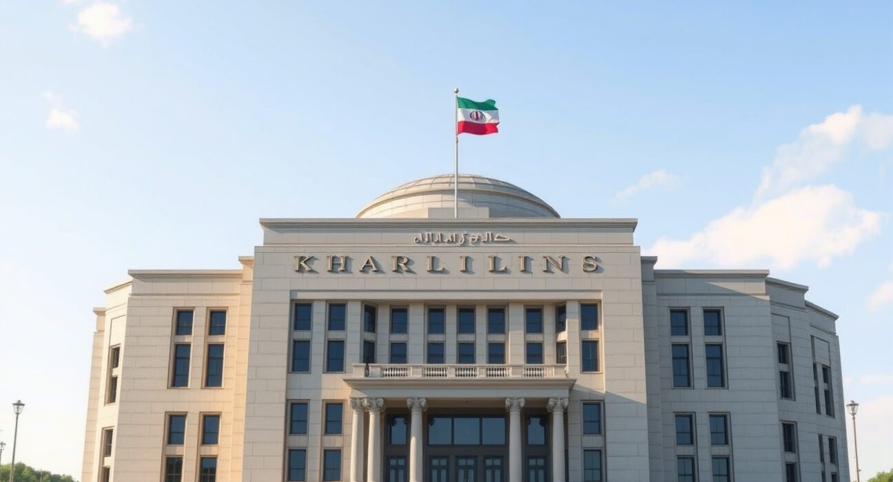 Iranian Parliament building representing diplomatic stance on US Israel First policy