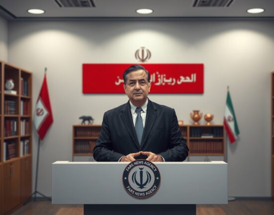 Fars News Agency official addressing diplomatic communication status between Iran and the United States