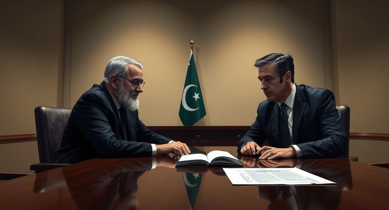 Iran and US diplomats in a breakthrough negotiation session in Pakistan