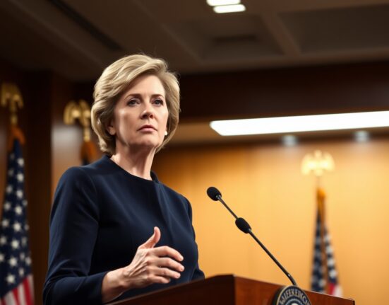 US Energy Secretary Jennifer Granholm announces projected timeline for Iran war resolution.