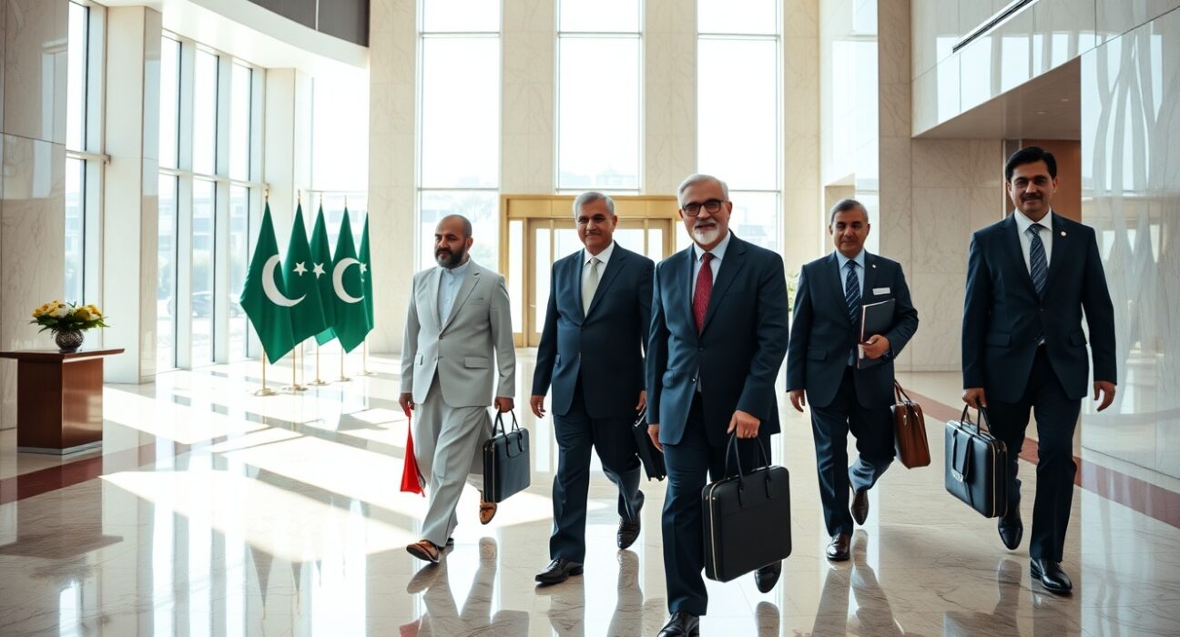 Iranian delegation arrives in Islamabad for second round of peace talks with the US, representing a key diplomatic effort in Pakistan.