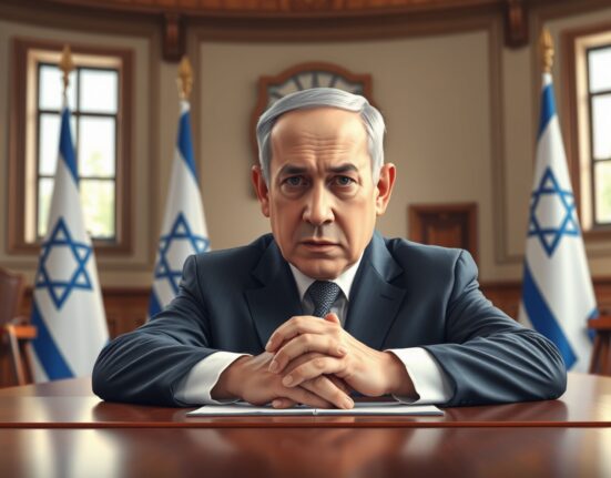 Israeli Prime Minister Netanyahu warns about fragile Iran truce during government meeting in Jerusalem